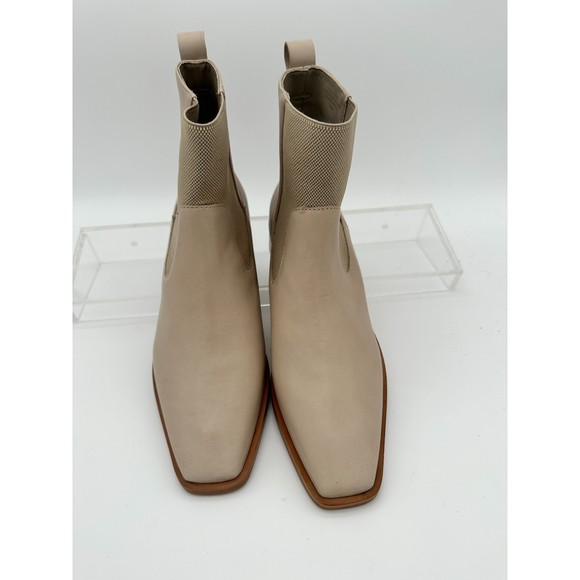 $278 NEW Bernardo Hayes Leather Chelsea Bootie Clay Antique Calf Size 8 M B52 - Picture 2 of 7